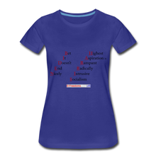 Load image into Gallery viewer, BIDEN-HARRIS - Women’s Premium T-Shirt - royal blue