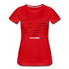 Load image into Gallery viewer, BIDEN-HARRIS - Women’s Premium T-Shirt - red