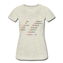 Load image into Gallery viewer, BIDEN-HARRIS - Women’s Premium T-Shirt - heather oatmeal