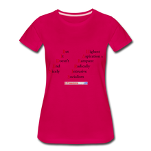 Load image into Gallery viewer, BIDEN-HARRIS - Women’s Premium T-Shirt - dark pink