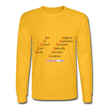 Load image into Gallery viewer, BIDEN-HARRIS - Men's Long Sleeve T-Shirt - gold