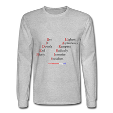 Load image into Gallery viewer, BIDEN-HARRIS - Men's Long Sleeve T-Shirt - heather gray