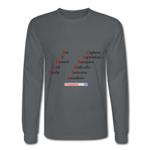 Load image into Gallery viewer, BIDEN-HARRIS - Men's Long Sleeve T-Shirt - charcoal