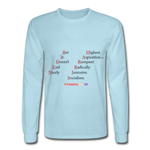 Load image into Gallery viewer, BIDEN-HARRIS - Men's Long Sleeve T-Shirt - powder blue