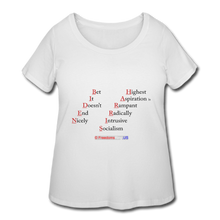 Load image into Gallery viewer, BIDEN-HARRIS - Women’s Curvy T-Shirt - white