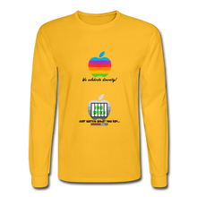 Load image into Gallery viewer, JUST WATCH WHAT YOU SAY - Men's Long Sleeve T-Shirt - gold