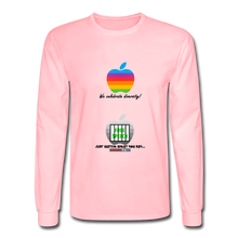Load image into Gallery viewer, JUST WATCH WHAT YOU SAY - Men's Long Sleeve T-Shirt - pink