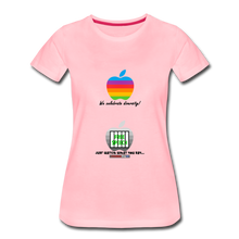 Load image into Gallery viewer, JUST WATCH WHAT YOU SAY - Women’s Premium T-Shirt - pink
