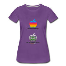 Load image into Gallery viewer, JUST WATCH WHAT YOU SAY - Women’s Premium T-Shirt - purple