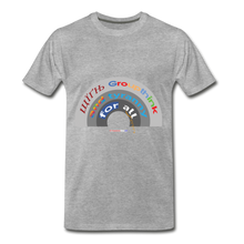 Load image into Gallery viewer, GROUPTHINK RAINBOW - Men's Premium T-Shirt - heather gray