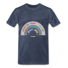 Load image into Gallery viewer, GROUPTHINK RAINBOW - Men's Premium T-Shirt - heather blue