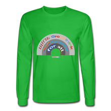 Load image into Gallery viewer, GROUPTHINK RAINBOW - Men's Long Sleeve T-Shirt - bright green