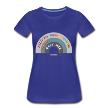 Load image into Gallery viewer, GROUPTHINK RAINBOW - Women’s Premium T-Shirt - royal blue