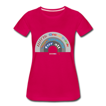 Load image into Gallery viewer, GROUPTHINK RAINBOW - Women’s Premium T-Shirt - dark pink