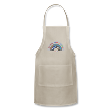 Load image into Gallery viewer, GROUPTHINK RAINBOW - Adjustable Apron - natural