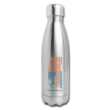 Load image into Gallery viewer, FREEDOM EAGLE - Insulated Stainless Steel Water Bottle - silver