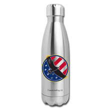 Load image into Gallery viewer, SOARING EAGLE - Insulated Stainless Steel Water Bottle - silver
