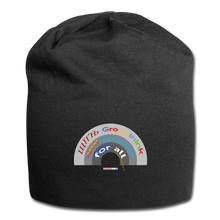 Load image into Gallery viewer, GROUPTHINK RAINBOW - Jersey Beanie - black