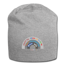 Load image into Gallery viewer, GROUPTHINK RAINBOW - Jersey Beanie - heather gray