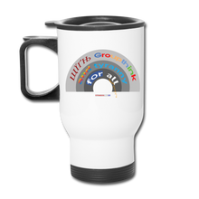 Load image into Gallery viewer, GROUPTHINK RAINBOW - Travel Mug - white