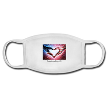 Load image into Gallery viewer, PATRIOT HANDS - Face Mask - white/white