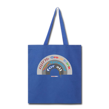 Load image into Gallery viewer, GROUPTHINK RAINBOW - Tote Bag - royal blue