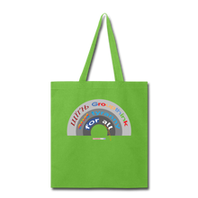 Load image into Gallery viewer, GROUPTHINK RAINBOW - Tote Bag - lime green