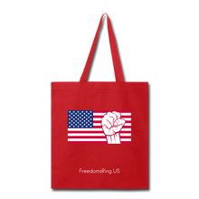 Load image into Gallery viewer, USA STRONG - Tote Bag - red