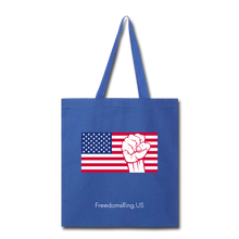Load image into Gallery viewer, USA STRONG - Tote Bag - royal blue