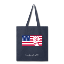 Load image into Gallery viewer, USA STRONG - Tote Bag - navy