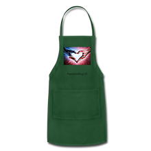 Load image into Gallery viewer, A PATRIOT'S HANDS - Adjustable Apron - forest green