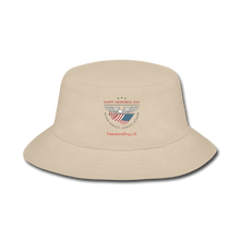 Load image into Gallery viewer, NEVER FORGET, ALWAYS HONOR - Bucket Hat - cream