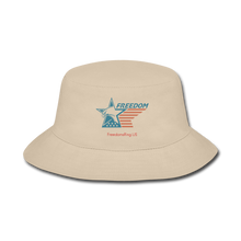 Load image into Gallery viewer, EAGLE FREEDOM - Bucket Hat - cream