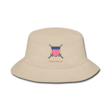 Load image into Gallery viewer, USA SWORD AND SHIELD - Bucket Hat - cream