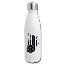 Load image into Gallery viewer, BLUE LINE USA - Insulated Stainless Steel Water Bottle - white