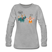 Load image into Gallery viewer, ME TOO? - Women's Premium Long Sleeve T-Shirt - heather gray