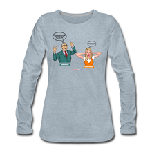 Load image into Gallery viewer, ME TOO? - Women's Premium Long Sleeve T-Shirt - heather ice blue