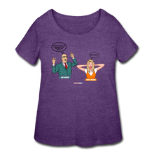 Load image into Gallery viewer, ME TOO? - Women’s Curvy T-Shirt - heather purple