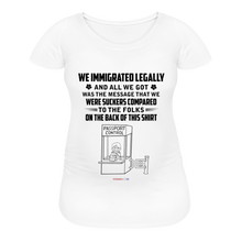 Load image into Gallery viewer, ALL WE GOT - Women’s Maternity T-Shirt - white