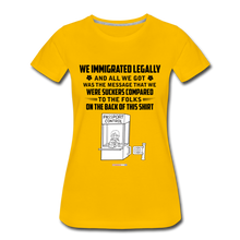 Load image into Gallery viewer, ALL WE GOT - Women’s Premium T-Shirt - sun yellow