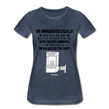 Load image into Gallery viewer, ALL WE GOT - Women’s Premium T-Shirt - heather blue