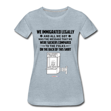 Load image into Gallery viewer, ALL WE GOT - Women’s Premium T-Shirt - heather ice blue