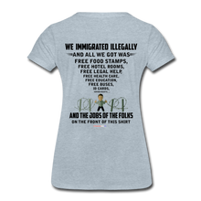 Load image into Gallery viewer, ALL WE GOT - Women’s Premium T-Shirt - heather ice blue