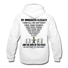 Load image into Gallery viewer, ALL WE GOT - Contrast Hoodie - white/gray
