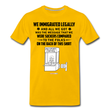 Load image into Gallery viewer, ALL WE GOT - Men's Premium T-Shirt - sun yellow
