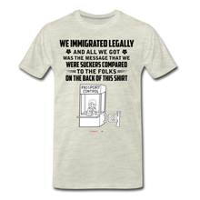 Load image into Gallery viewer, ALL WE GOT - Men's Premium T-Shirt - heather oatmeal