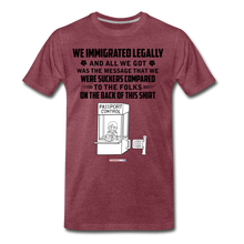Load image into Gallery viewer, ALL WE GOT - Men's Premium T-Shirt - heather burgundy