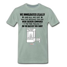 Load image into Gallery viewer, ALL WE GOT - Men's Premium T-Shirt - steel green