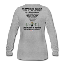 Load image into Gallery viewer, ALL WE GOT - Women's Premium Long Sleeve T-Shirt - heather gray