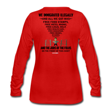 Load image into Gallery viewer, ALL WE GOT - Women's Premium Long Sleeve T-Shirt - red